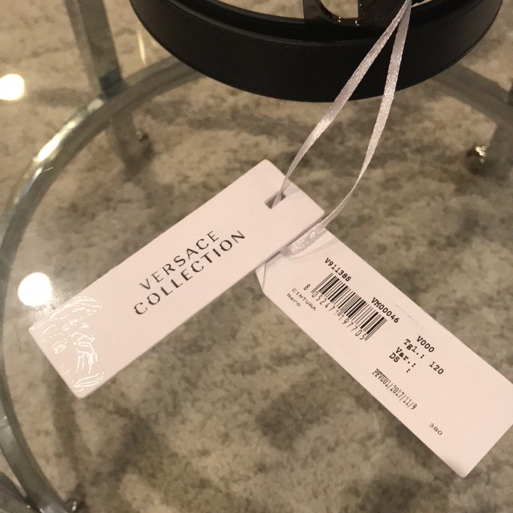 100% Authentic Brand New With Tags Versace Belt - Picture 3 of 5